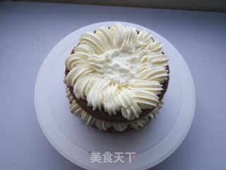 #柏翠大赛#可可戚风奶油蛋糕的做法步骤:14