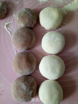 小熊豆沙包的做法步骤:10
