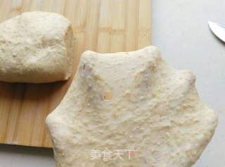 #柏翠大赛#低脂麦麸紫薯面包。的做法步骤:2