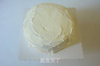 #柏翠大赛#奶油水果蛋糕的做法步骤:13