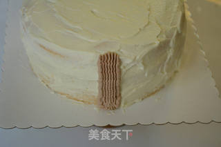 #柏翠大赛#奶油水果蛋糕的做法步骤:14