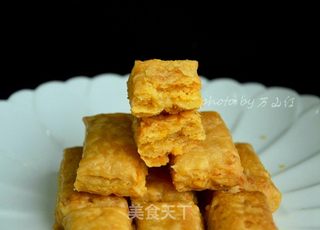 #柏翠大赛#咸蛋黄饼干的做法步骤：20