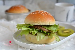 #柏翠大赛#猪肉大汉堡的做法步骤:13