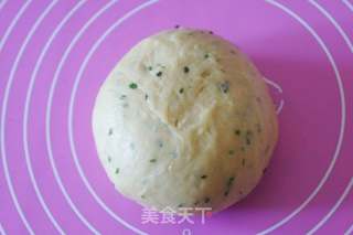 #柏翠大赛#香葱苏打圣诞树饼干的做法步骤:3