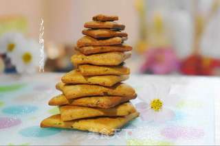 #柏翠大赛#香葱苏打圣诞树饼干的做法步骤:11