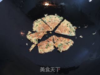 田园鸡蛋饼的做法步骤：5