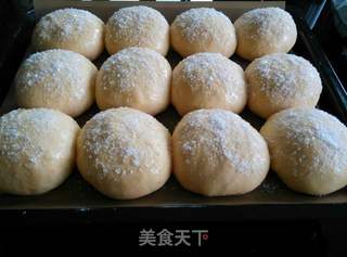 【学生族早餐】椰香南瓜小餐包的做法步骤:7