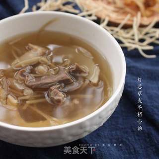 灯芯草麦冬猪心汤的做法步骤：7