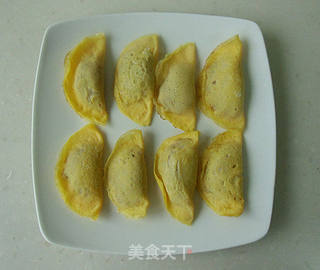 青菜蛋饺粉丝汤的做法步骤:7