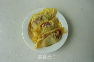 青菜蛋饺粉丝汤的做法步骤:9