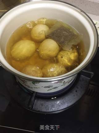 五香卤水蛋的做法步骤:5