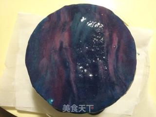 银河镜面蛋糕的做法步骤:11