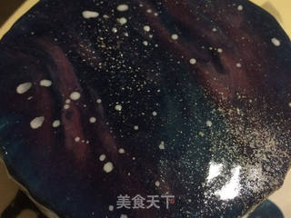银河镜面蛋糕的做法步骤:12
