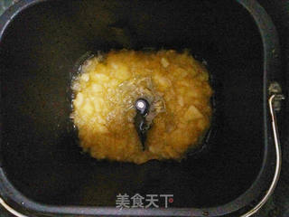 面包机自制苹果果酱的做法步骤:4