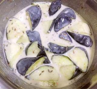 酥炸孜然茄宝的做法步骤:7