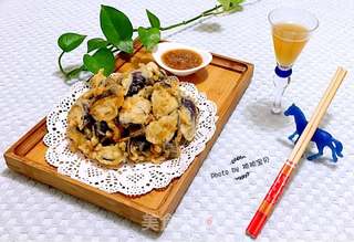 酥炸孜然茄宝的做法步骤:13