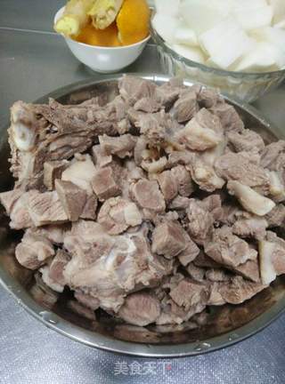 清炖羊肉汤的做法步骤:4
