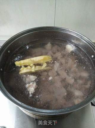 清炖羊肉汤的做法步骤:5