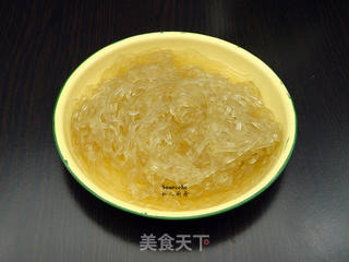 瘦肉炒薯粉的做法步骤:3