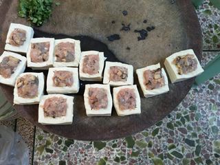 煎煮豆腐盒的做法步骤:6