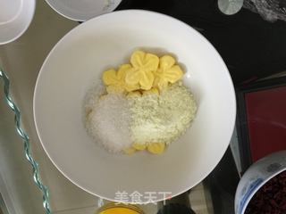 蔓越莓蛋黄奶酥的做法步骤:4