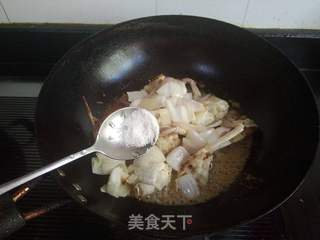 洋葱炒梭子蟹的做法步骤:11