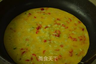 蛋饼烩粉条的做法步骤:4