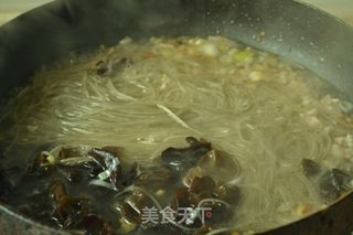 蛋饼烩粉条的做法步骤:11