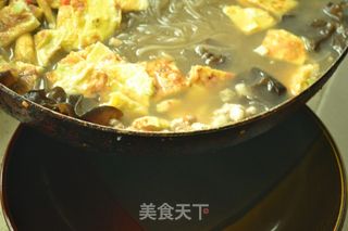蛋饼烩粉条的做法步骤:13