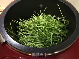 蒜蓉豌豆苗的做法步骤：7
