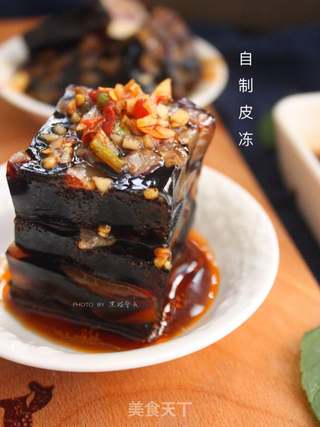 自制皮冻的做法步骤:12