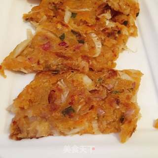 泡菜饼的做法步骤:7