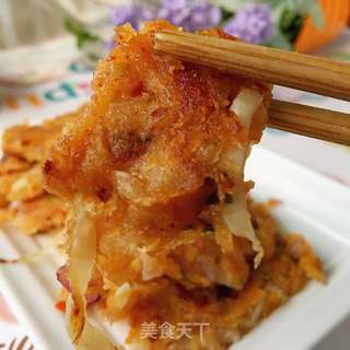 泡菜饼的做法步骤:8