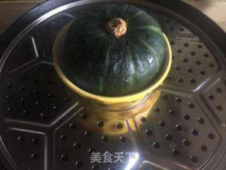 万圣节南瓜鸡蛋布丁的做法步骤:4