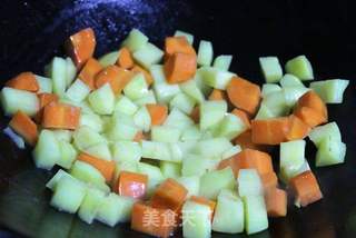 咖喱鸡饭的做法步骤:2