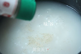 瑶柱虾米瘦肉粥的做法步骤:6