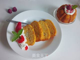 #柏翠大赛#南瓜栗子磅蛋糕的做法步骤:11