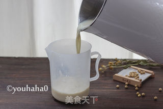 抹茶豆浆奶茶的做法步骤:6