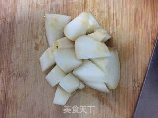 雪梨燕窝的做法步骤:5