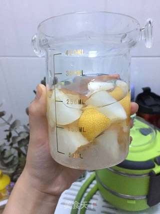 雪梨燕窝的做法步骤:6