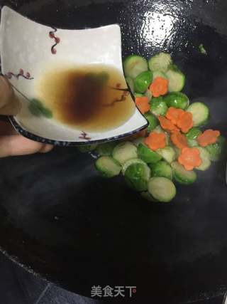 蚝油孢子甘蓝的做法步骤:4