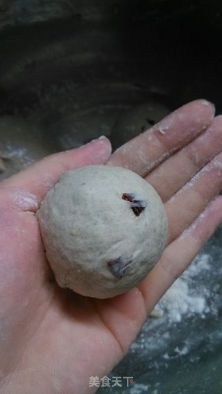 蔓越莓馒头的做法步骤:7