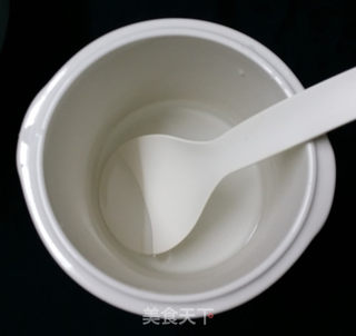#信任之美#芒果酸奶(电炖锅版)的做法步骤:3