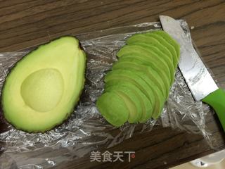 牛油果刺身的做法步骤：3