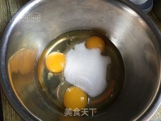 蔓越莓海绵蛋糕的做法步骤：1