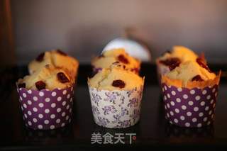 蔓越莓马芬蛋糕杯的做法步骤:15