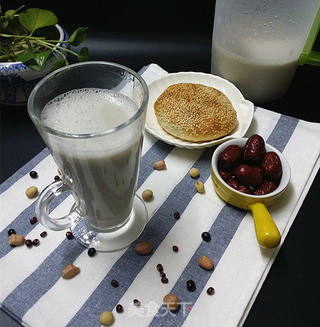 #信任之美#红枣杂粮豆浆的做法步骤:9
