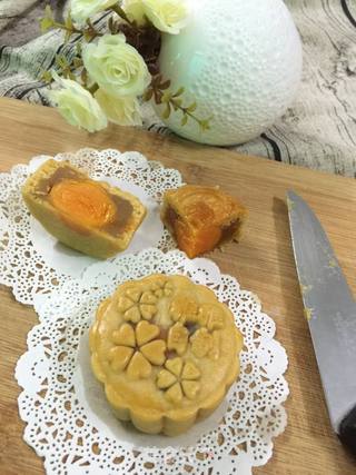 广式月饼的做法步骤:17