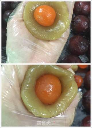 巧克力月饼的做法步骤:8