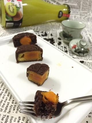 巧克力月饼的做法步骤:14